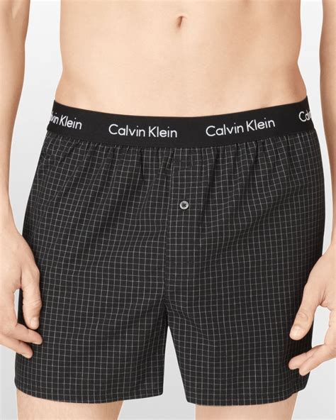 calvin klein boxers black|More.